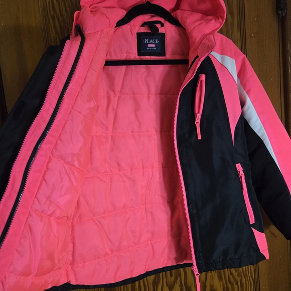 Children's Place Kids Pink and Black Jacket - Picture 6 of 6